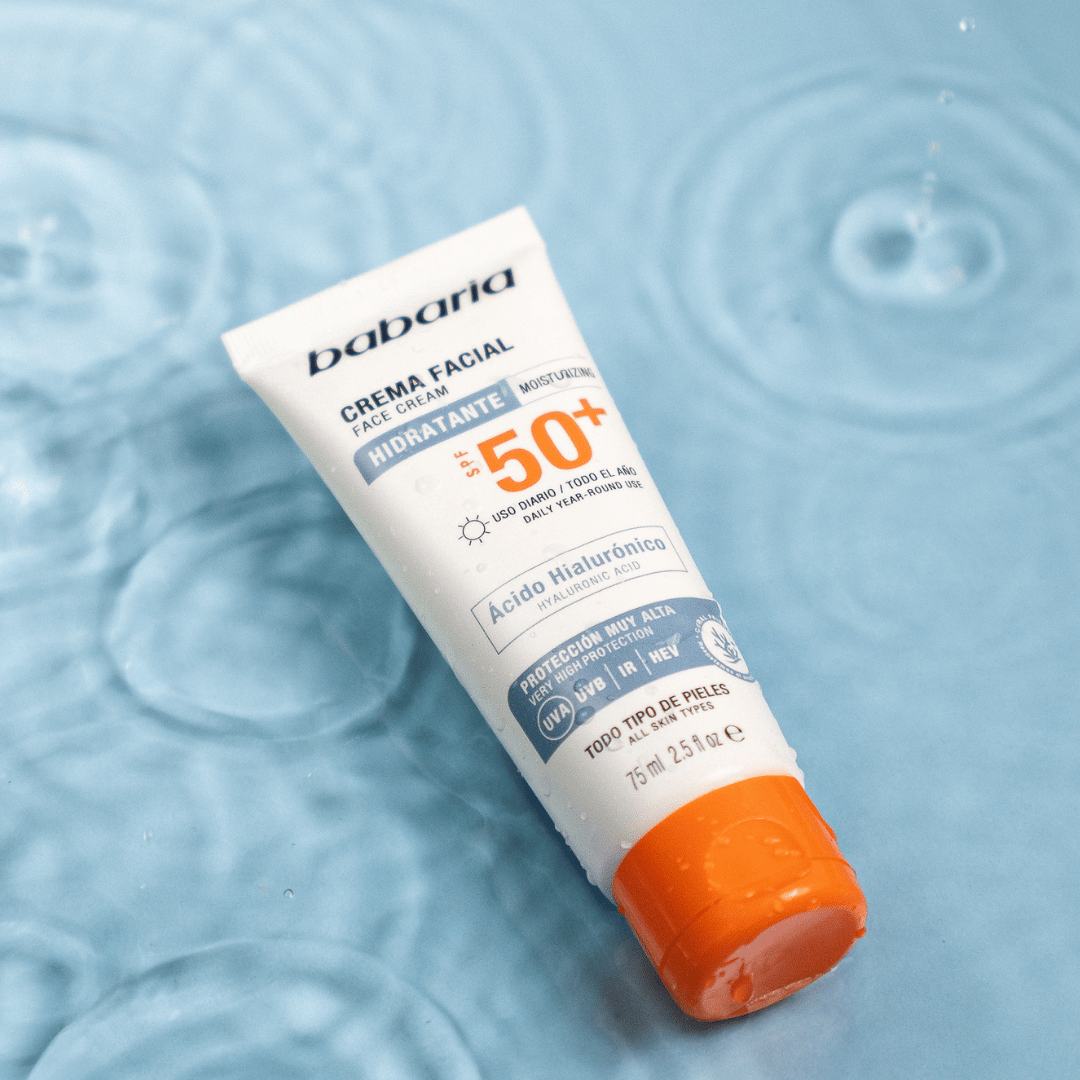 Crema Facial Solar Hidratante AH SPF50