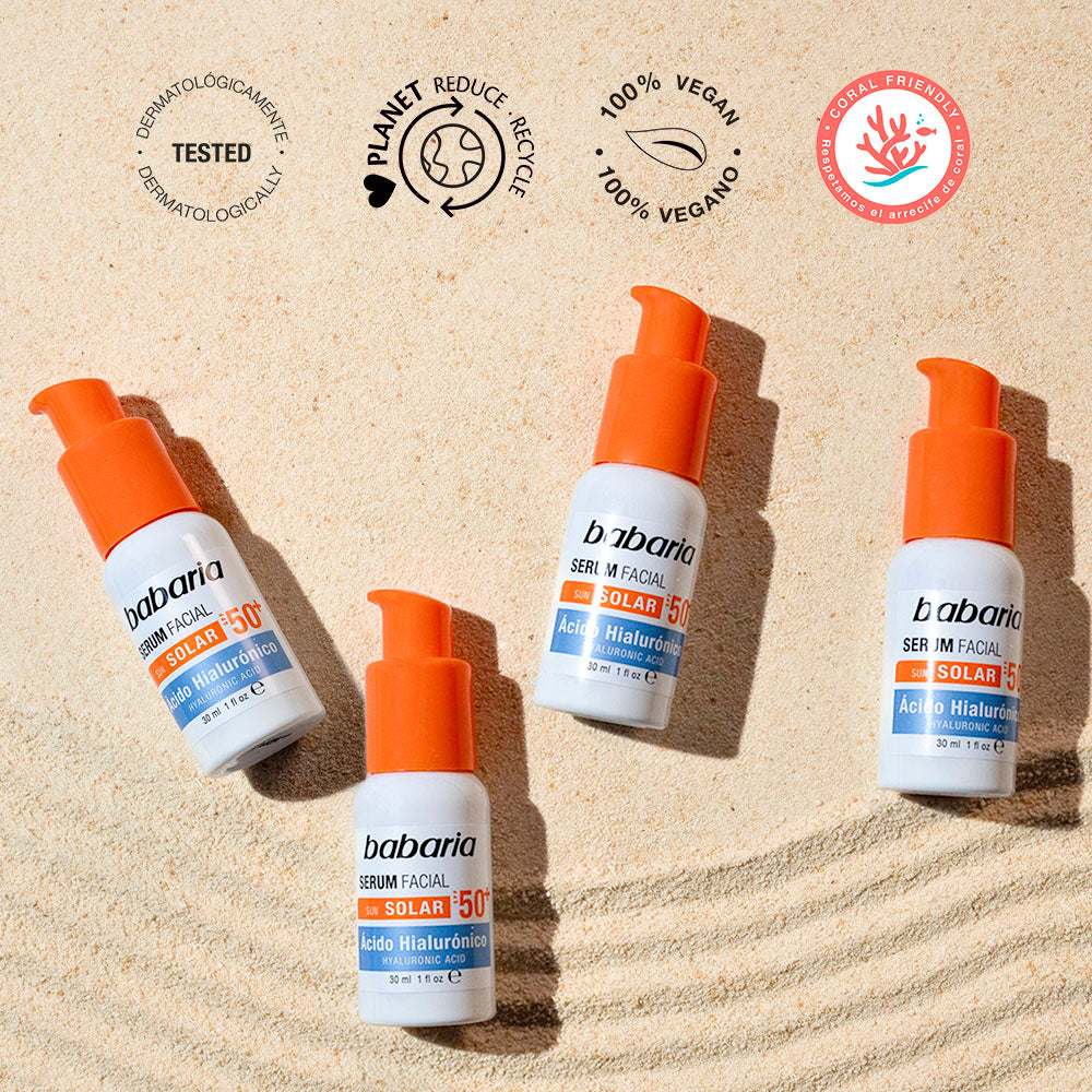 Serum Facial Solar Acido Hialuronico SPF50 x 30ml