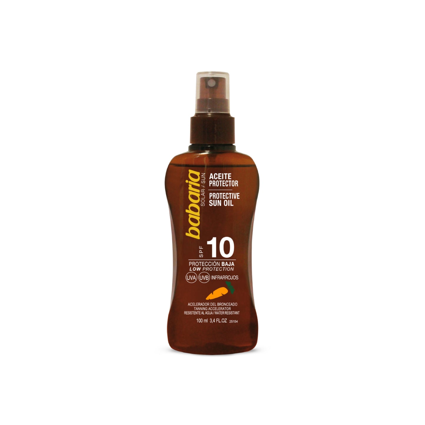 ACEITE PROTECTOR SOLAR ZANAHORIA SPF10