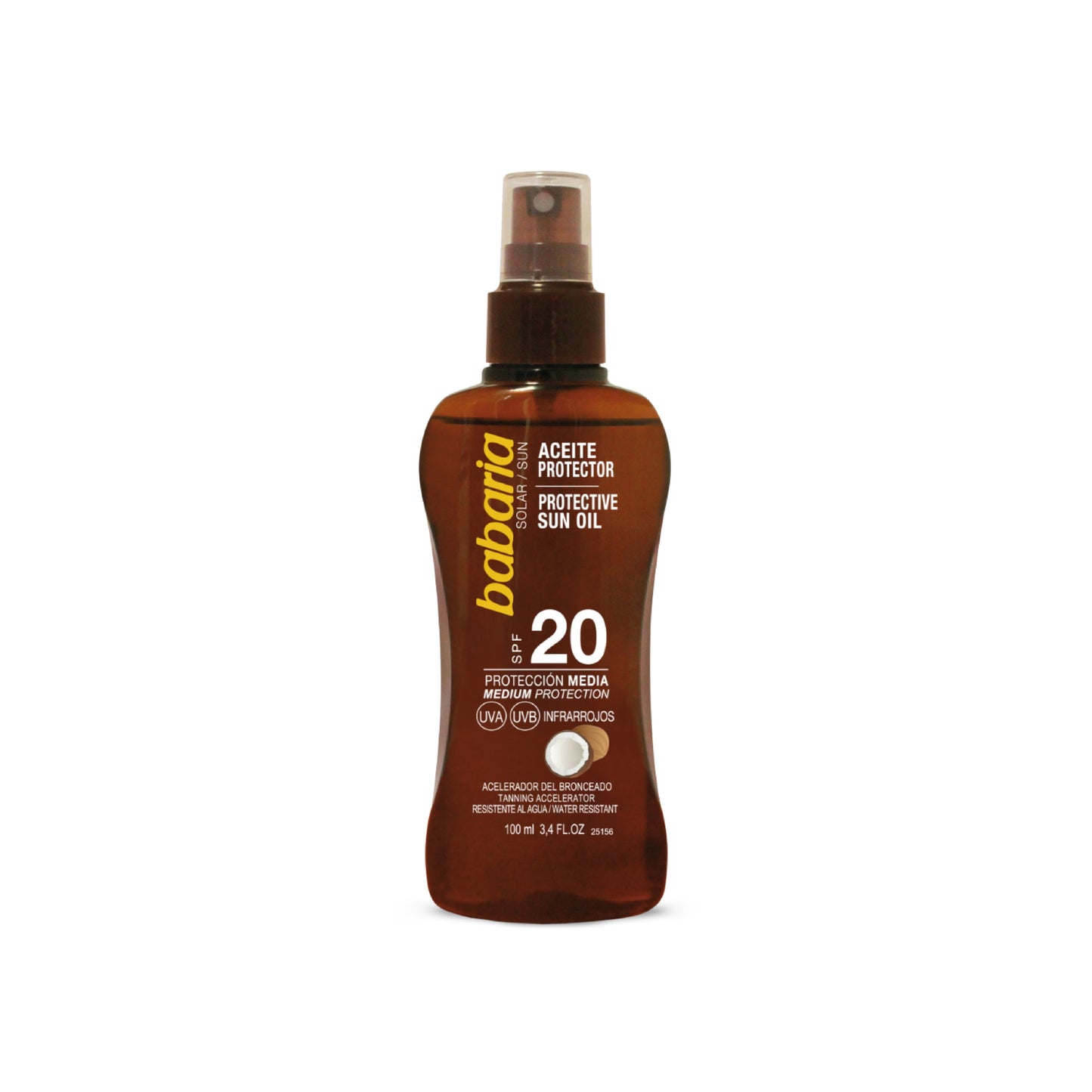 ACEITE PROTECTOR SOLAR COCO SPF20
