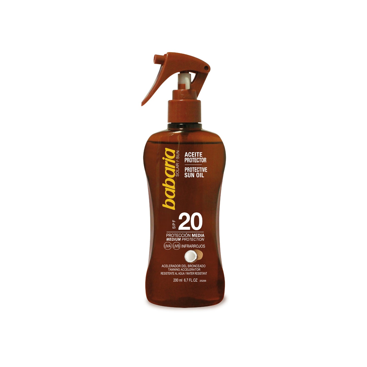 ACEITE PROTECTOR SOLAR SPF20