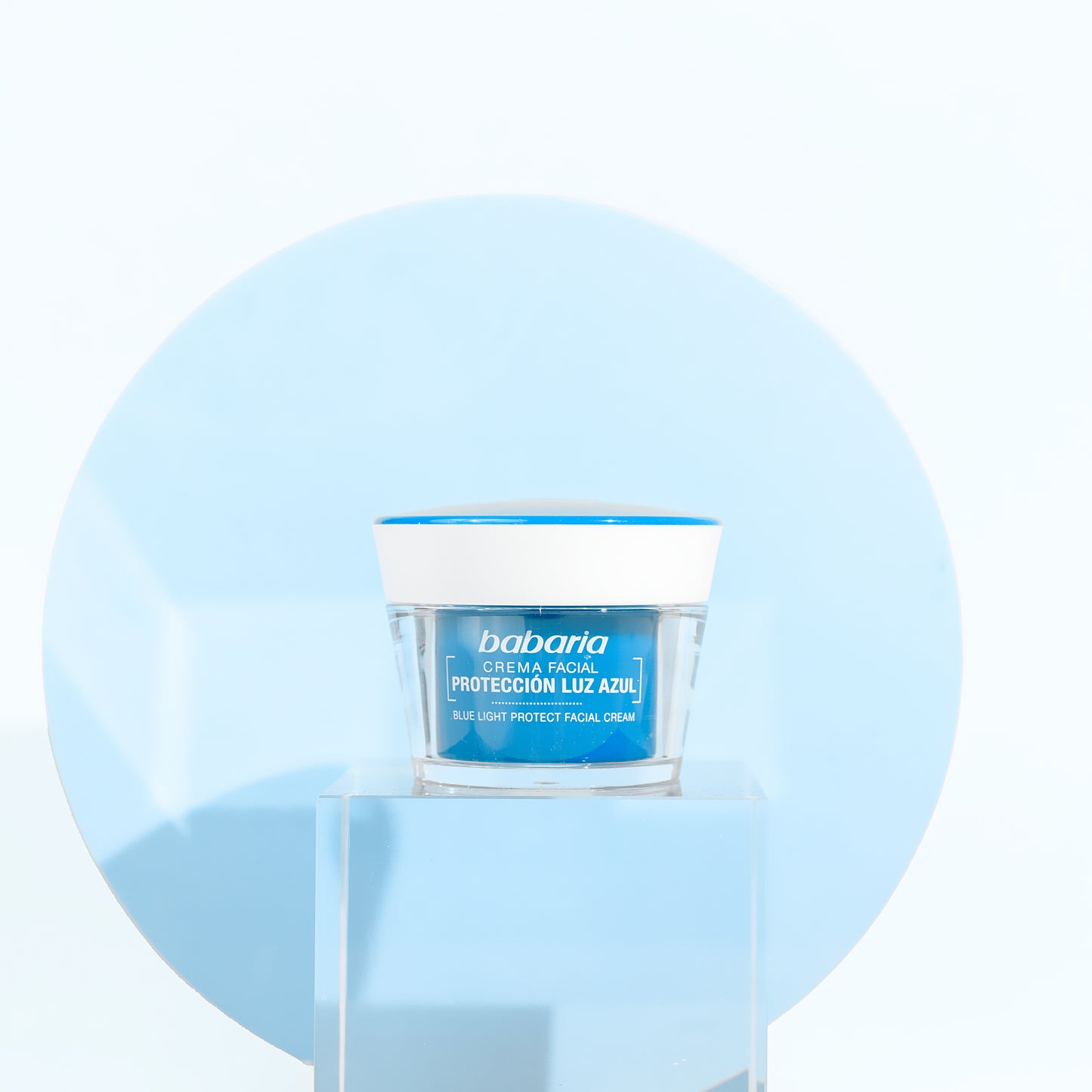 CREMA FACIAL LUZ AZUL