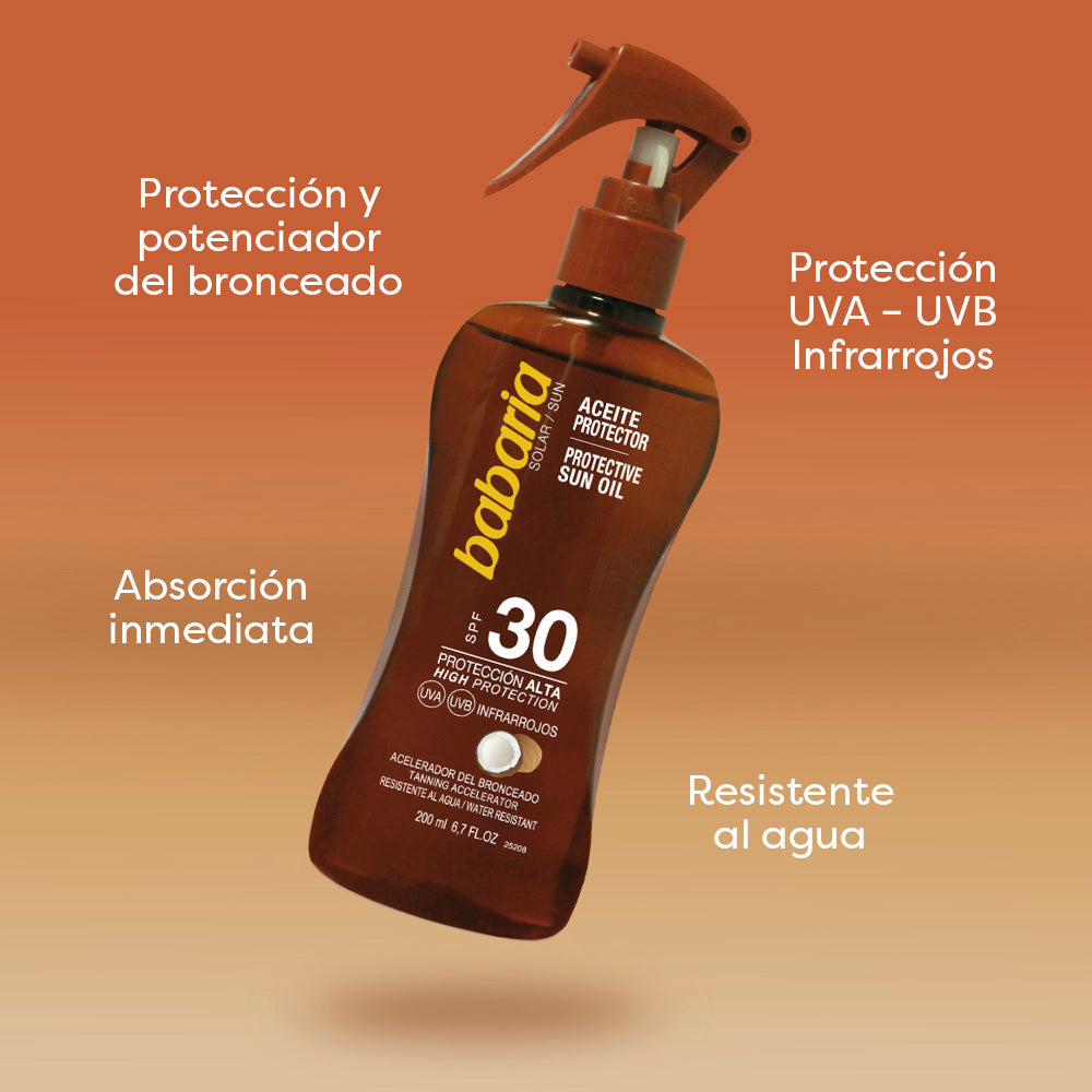 Aceite Solar Coco SPF30 Spray X 200 ML