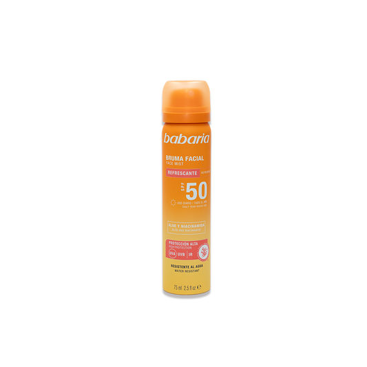 Bruma Facial Refrescante SPF50+ x 75 ml