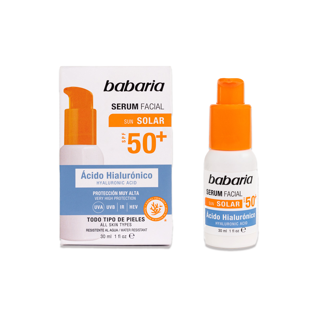 Serum Facial Solar Acido Hialuronico SPF50 x 30ml
