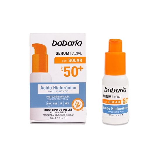 Serum Facial Solar Acido Hialuronico SPF50 x 30ml