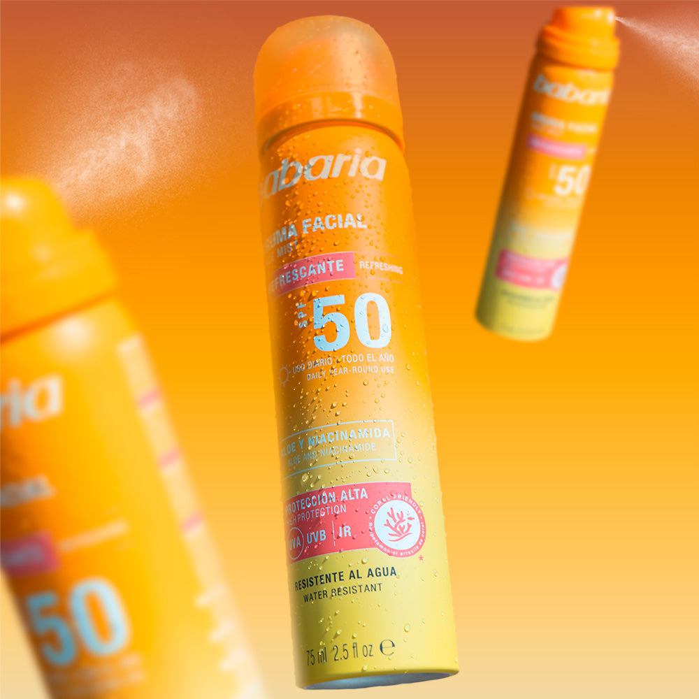 Bruma Facial Refrescante SPF50+ x 75 ml