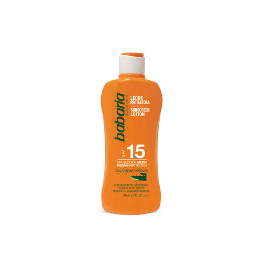 LECHE PROTECTORA SOLAR ALOE SPF15
